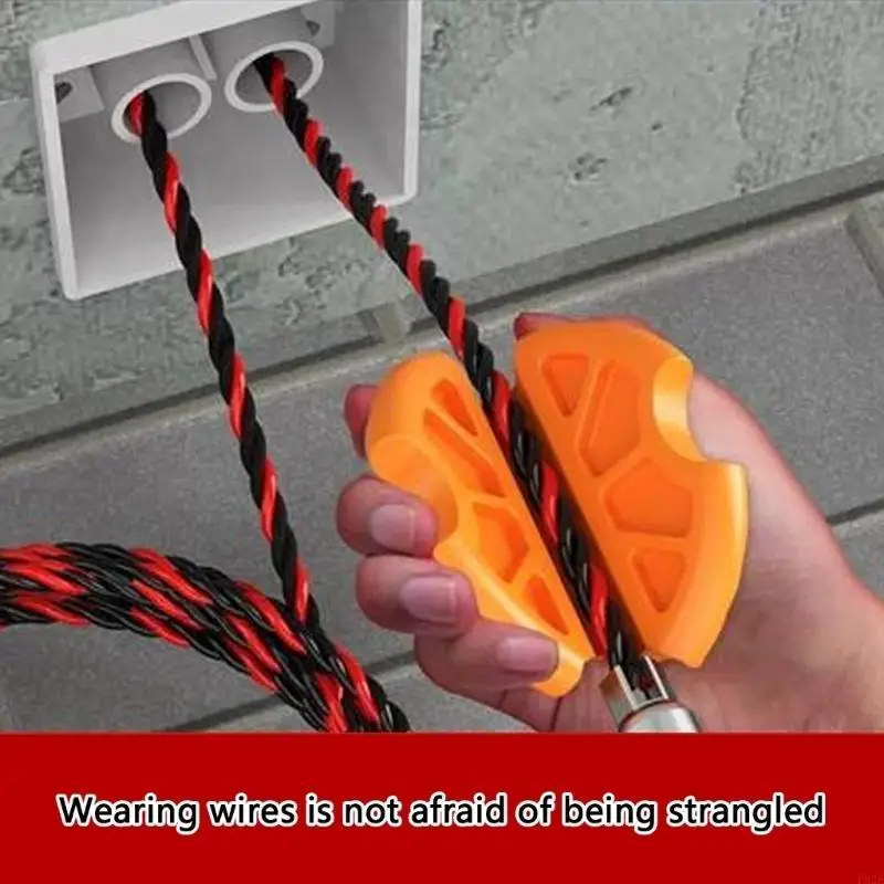 P82E AntiSlip Cable Holder Threading Holding Device Comfortable Grip Reduced Fatigue