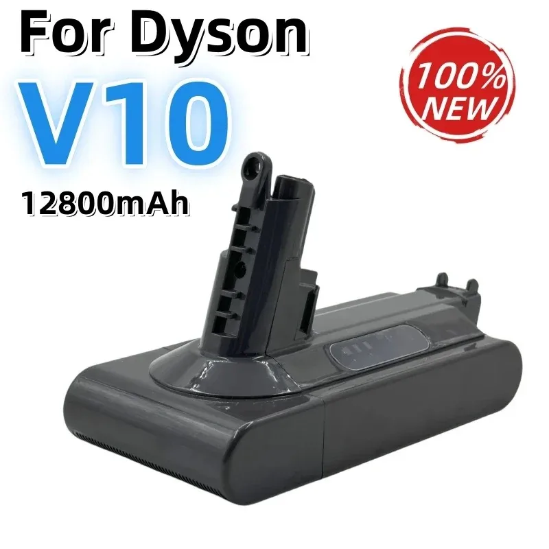 

Аккумулятор для Dyson V10 Animal Absolute Fluffy, беспроводной пылесос, НОВЫЙ, 25.2В, 4800мАч-12800мАч, батарея DYSON V10