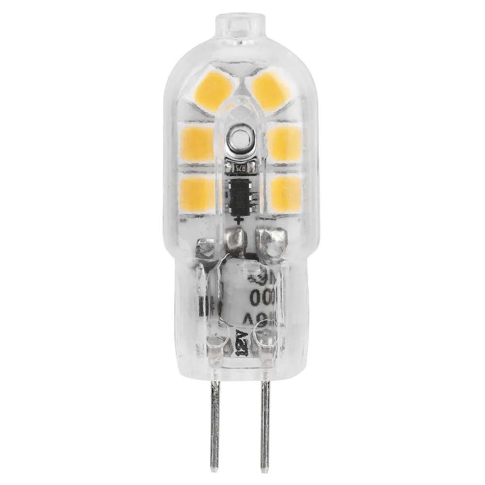 10PCS Easy 12V G4 LED Bulbs Warm White 1.2W Bi Pin Bulbs LED Light Bulb Ceiling Lamps