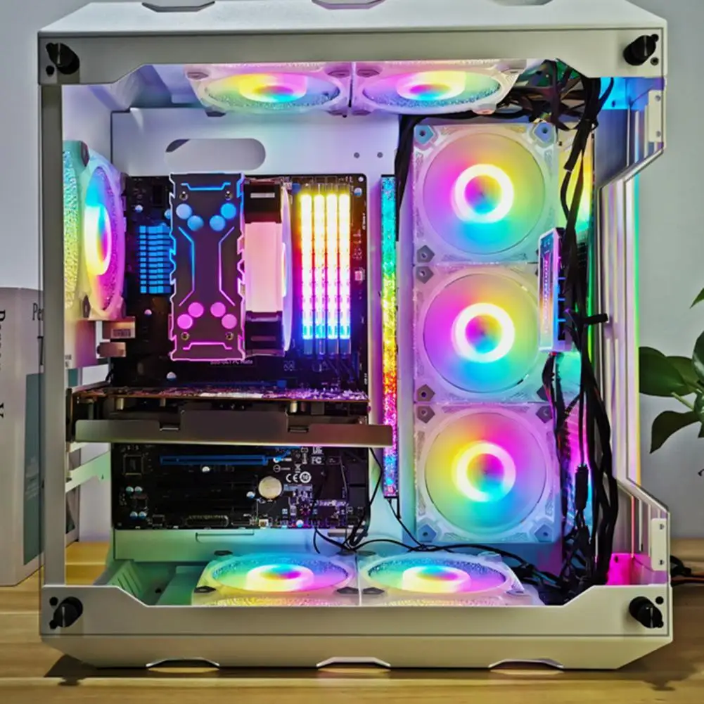 1ชิ้น coolmoon Ra-2 RAM คูลเลอร์ประสิทธิภาพสูง5V armb หน่วยความจำโมดูลระบายความร้อนเอฟเฟกต์หน่วยความจำคอมพิวเตอร์เดสก์ท็อป