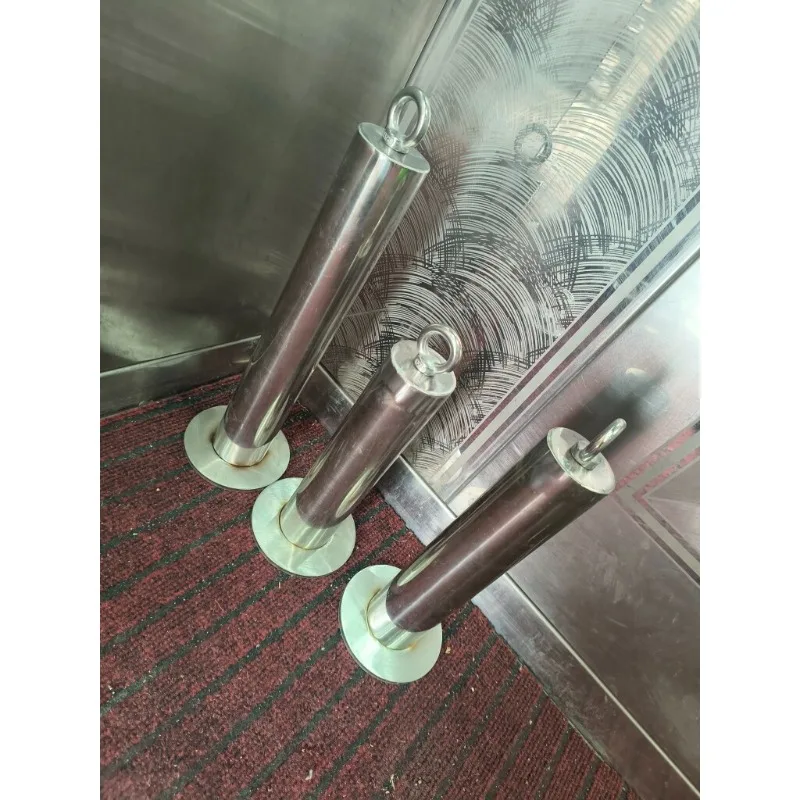Edelstahl 20/25/30cm Handgelenk-Trainingsstange für 50mm Großloch-Gewichtsplatten Hantel-Ladevorrichtung Fitnessgeräte