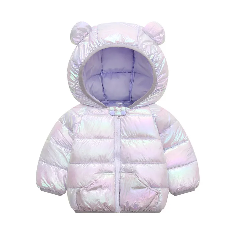 1-6T Winter Baby Mädchen Jungen Kleidung Mäntel Unten Baumwolle Cartoon Mit Kapuze kinder Jacken Casual Schneeanzug Overalls kleinkind Kostüm