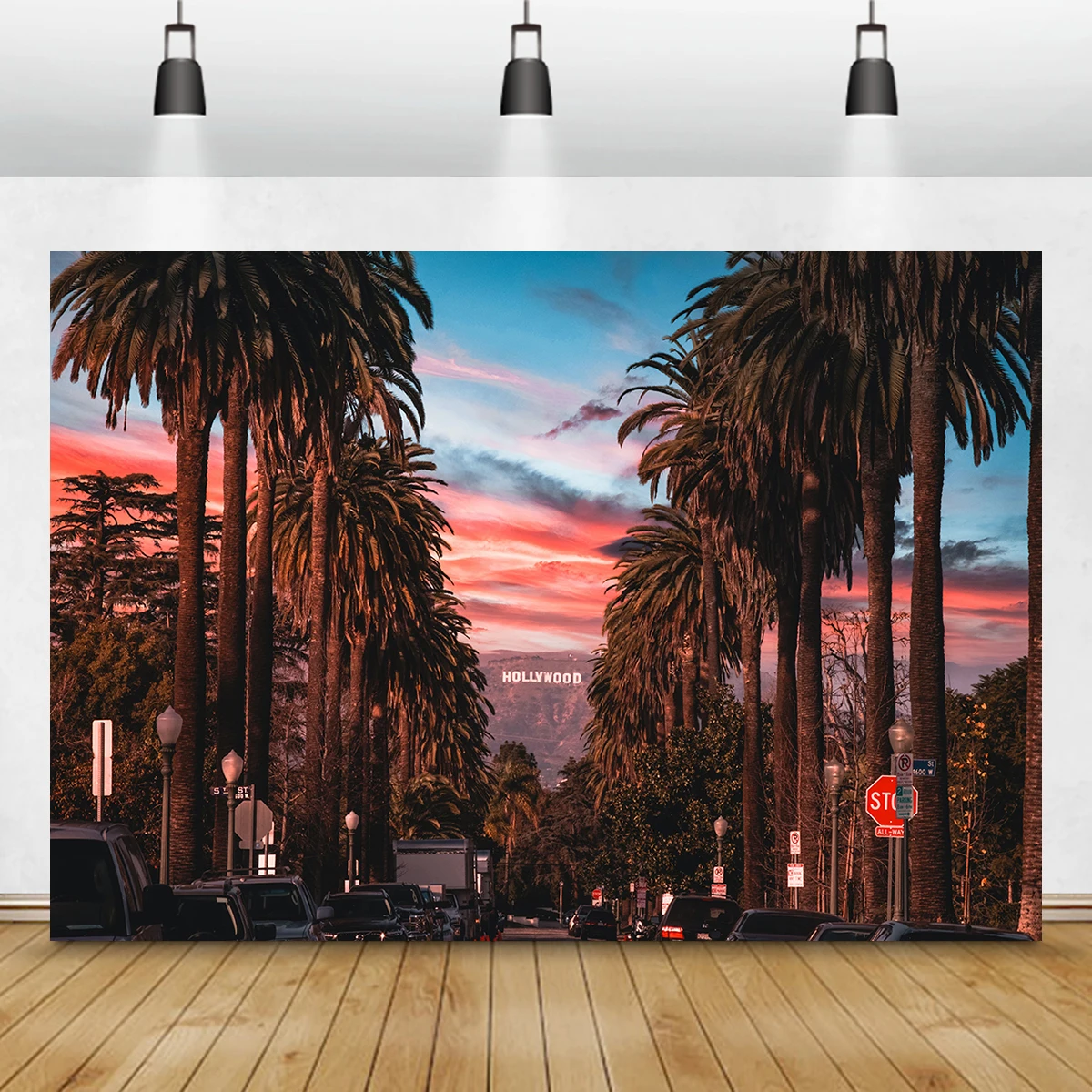 

Castle Backdrop Modern Architecture Decoration Travel World Famous Places Wall Fence Decor Photography Background Street Art