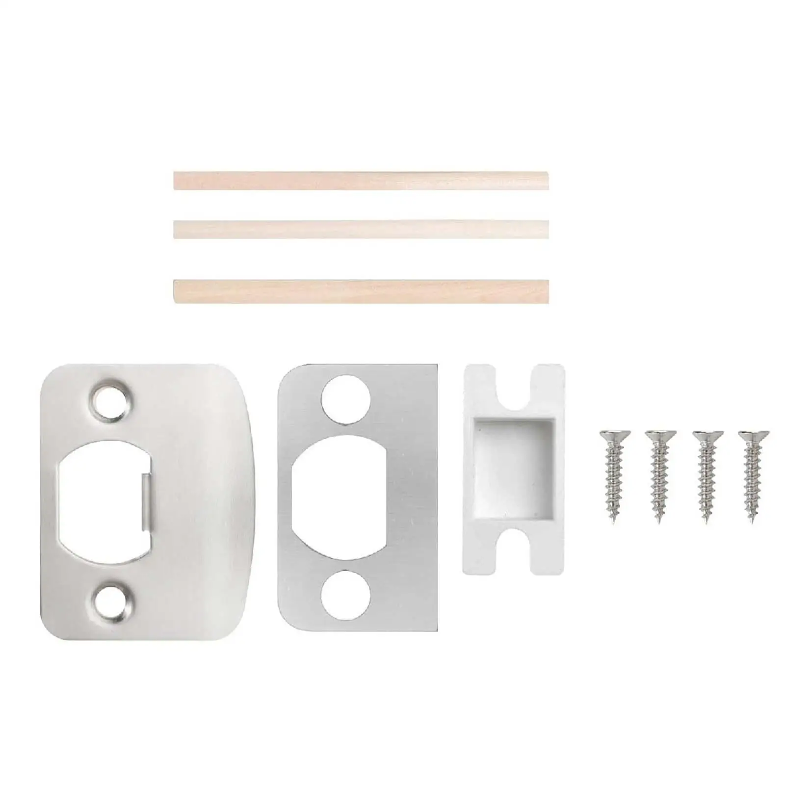 

Стандартная ударопрочная пластина дверного замка, запасные части для замены, универсальные запасные части, прочная Простая установка, защитный чехол