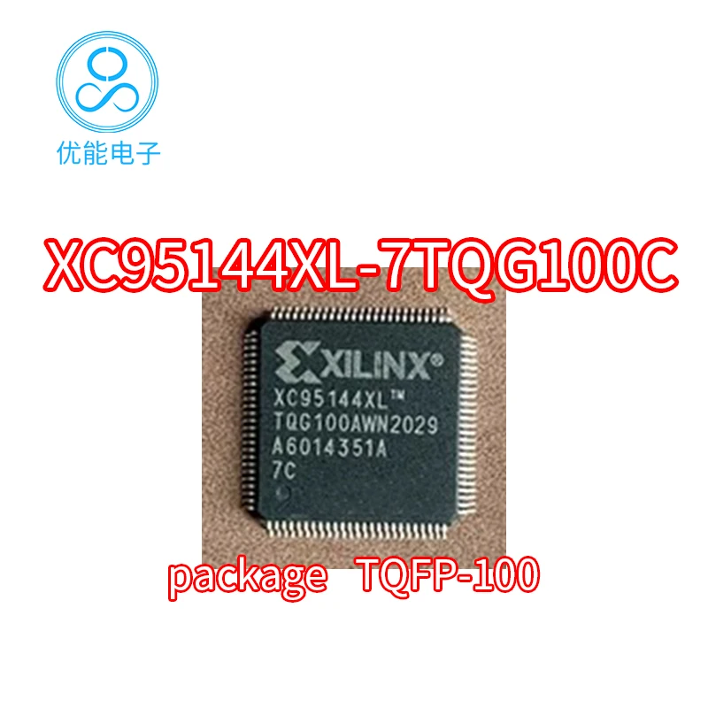 XC95144XL-7TQ100I XC95144XL-7TQG100C package QFP-100 programmable logic chip