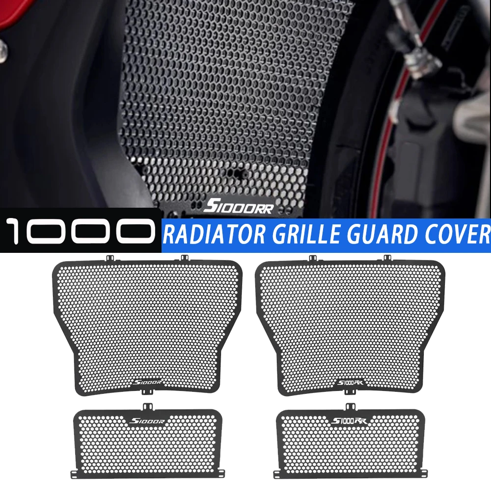 

Radiator Grille Guard Grills Protective Cover FOR BMW S1000R 2014-2016 2017 2018 2019 2020 S1000RR HP4 2009-2014 2013 2012 2010