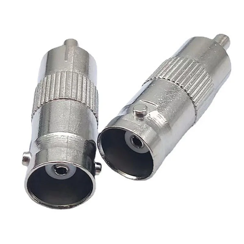 طقم محول فيديو للمراقبة مكون من 10 قطع - BNC أنثى/ذكر، BNC إلى RCA، موصلات Q9 إلى RCA/AV - متوافقة مع كاميرات CCTV وأجهزة DVR