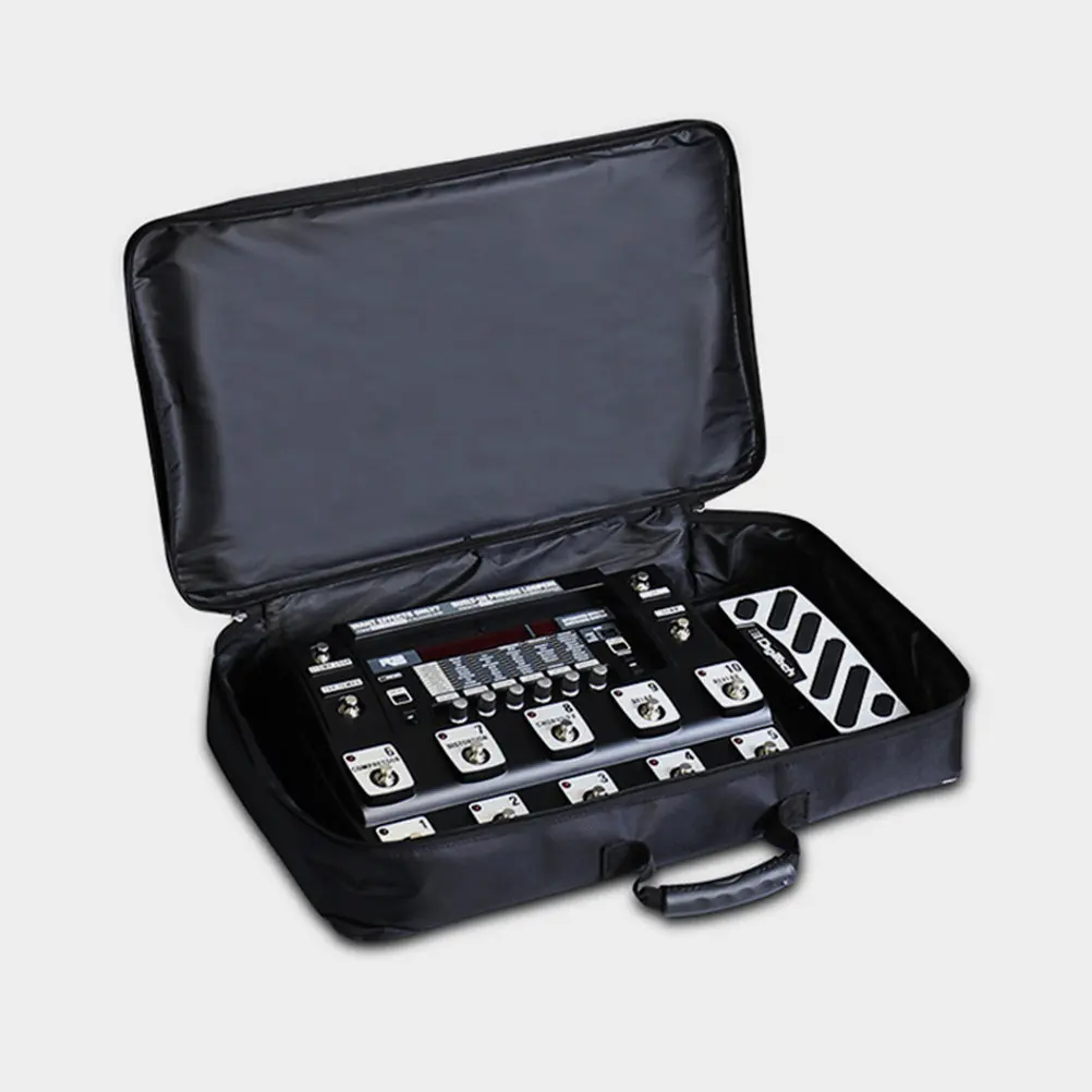 Estuche de Almacenamiento para Efectos de Audio de Tela Oxford, Bolsa Protectora Portátil a Prueba de Golpes para Pedales de Efectos de Guitarra, Micrófono y Piezas Pequeñas