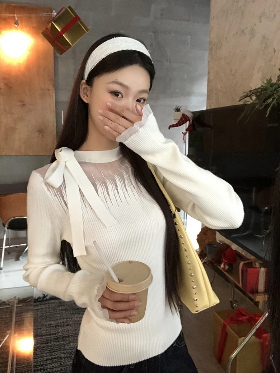 

Белый ленивый вязаный свитер, женский модный свитер, Новое поступление, осенний сезон 2022, высококачественный удобный крой, круглый Ne Long Sve