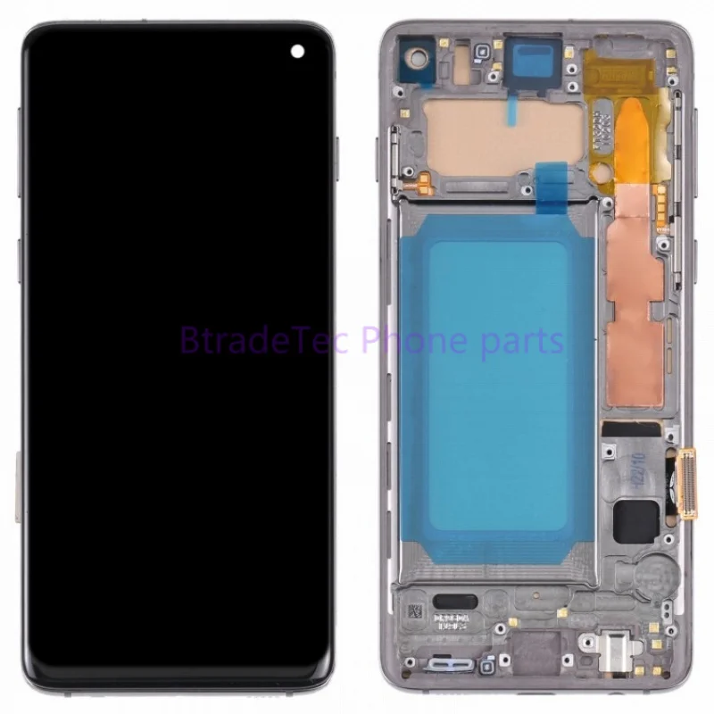 OLED screen for Samsung Galaxy S10 plus S10 g975 g975f LCD display digital touch screen with frame