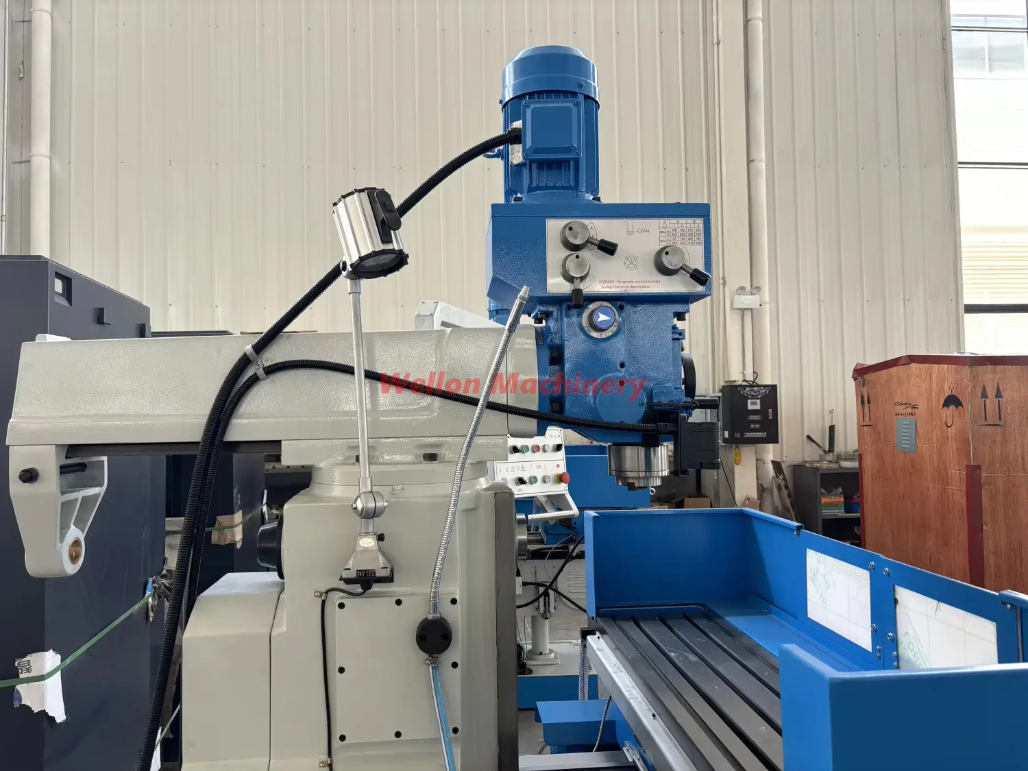 Factory Direct Sale Universal ZX6350ZA Horizontal And Vertical Milg Drilg Hine