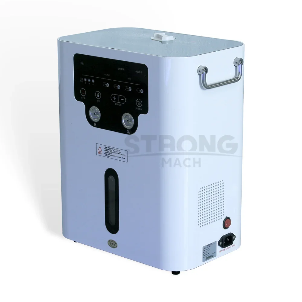 

Small OEM Rich H2 Water Hydrogen-Oxygen Generator Dual-Purpose Inhaler Machine 800ml/Min High Purity O2 Maker