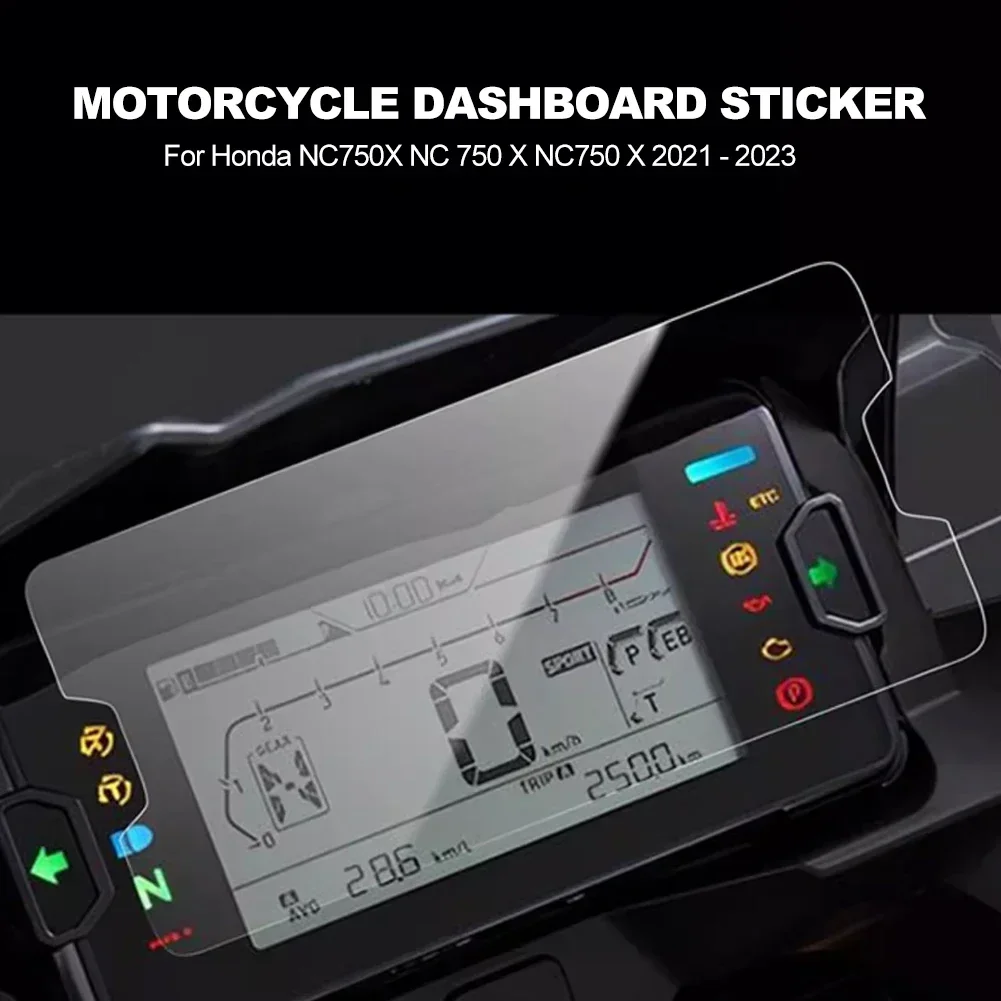 For Honda NC750X NC 750 X NC750 X 2021 2022 2023 Motorcycle Scratch Cluster Screen Dashboard Protection Instrument Film
