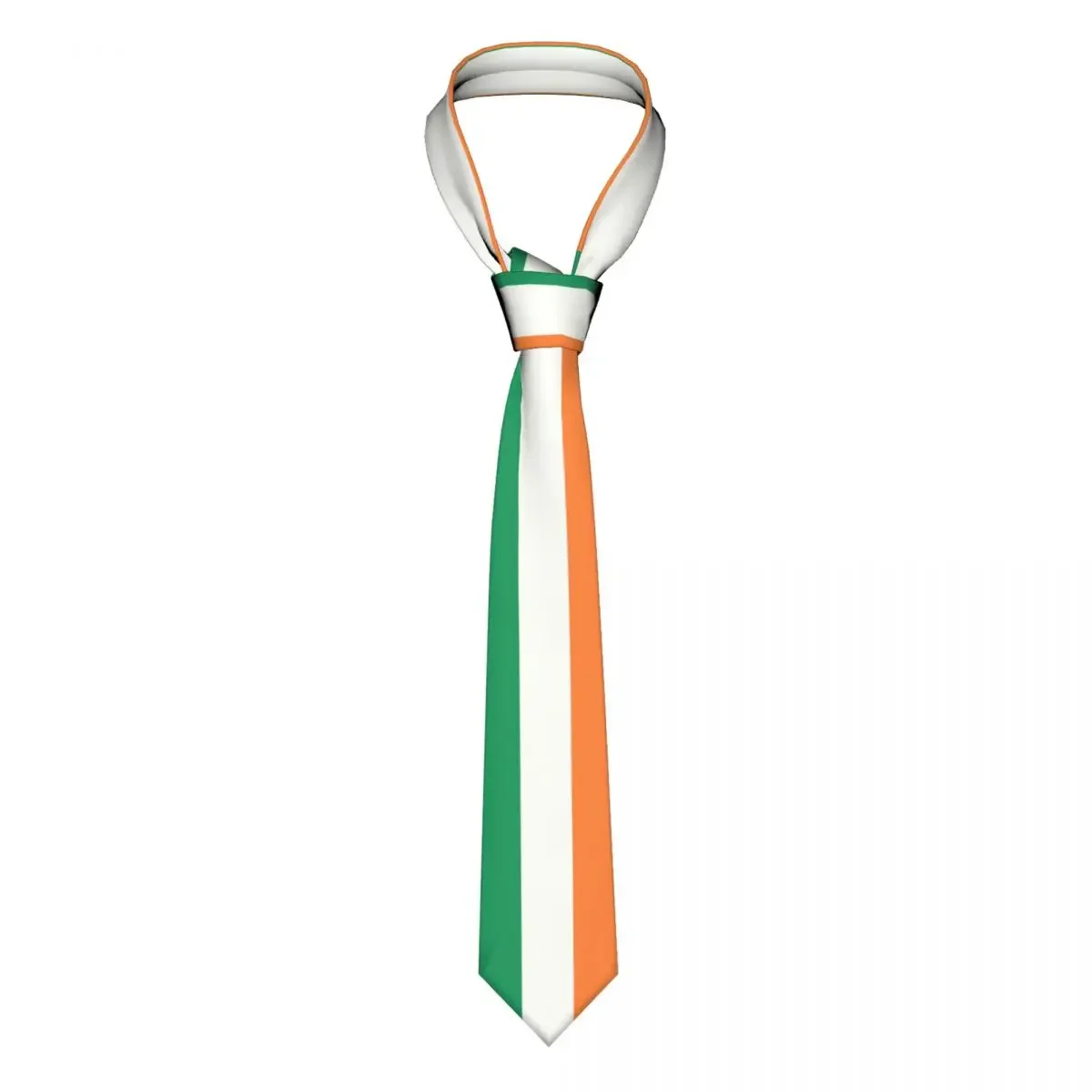 

Ireland Flag Neckties Men Personalized Silk Neck Tie for Business