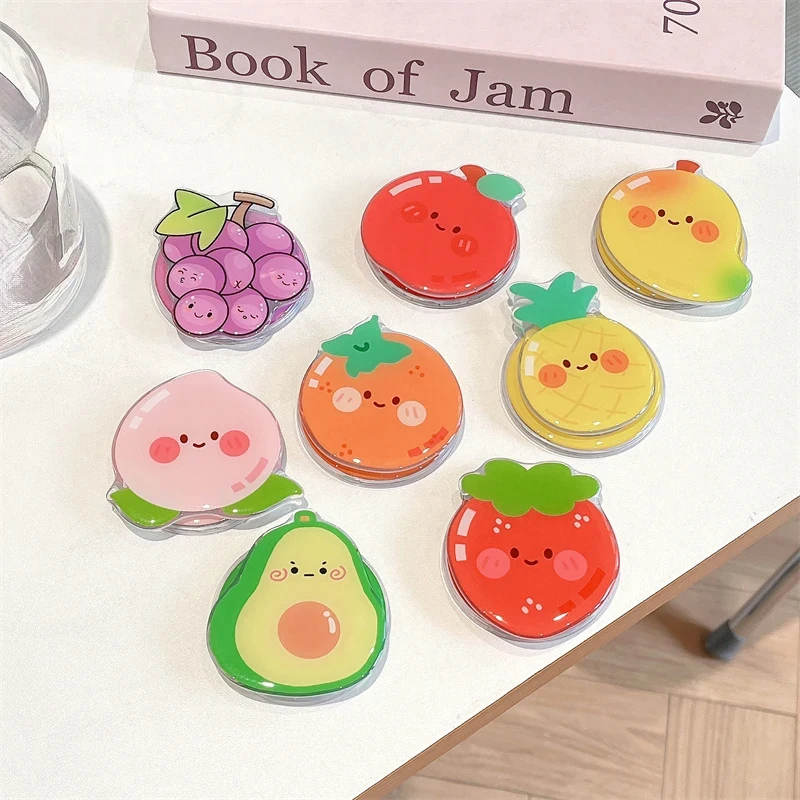 

Корейский симпатичный фрукт для Magsafe магнитный держатель для телефона Griptok Grip Tok подставка для iPhone 15 14 складной беспроводной зарядный чехол с кольцом-держателем