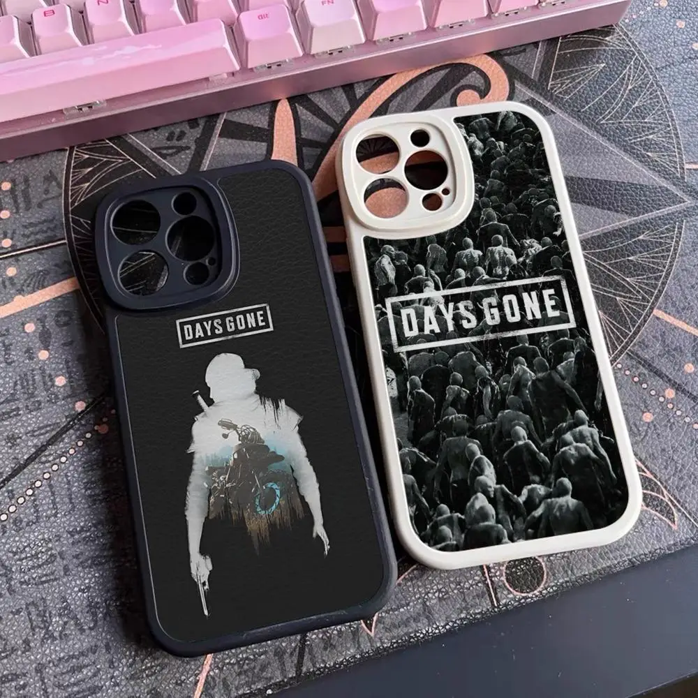 Days G-Gone Game Phone Case For Iphone 15 14 12 13 Pro Max 11 Mini X Xr Xs 7 8 Puls Lambskin Silicone Cover