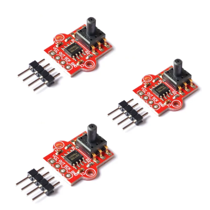 TENSTAR 3pcs Digital Barometric Pressure Sensor Module 0- 40KPa Water Level Controller Board Liquid Flow Sensor HX710B