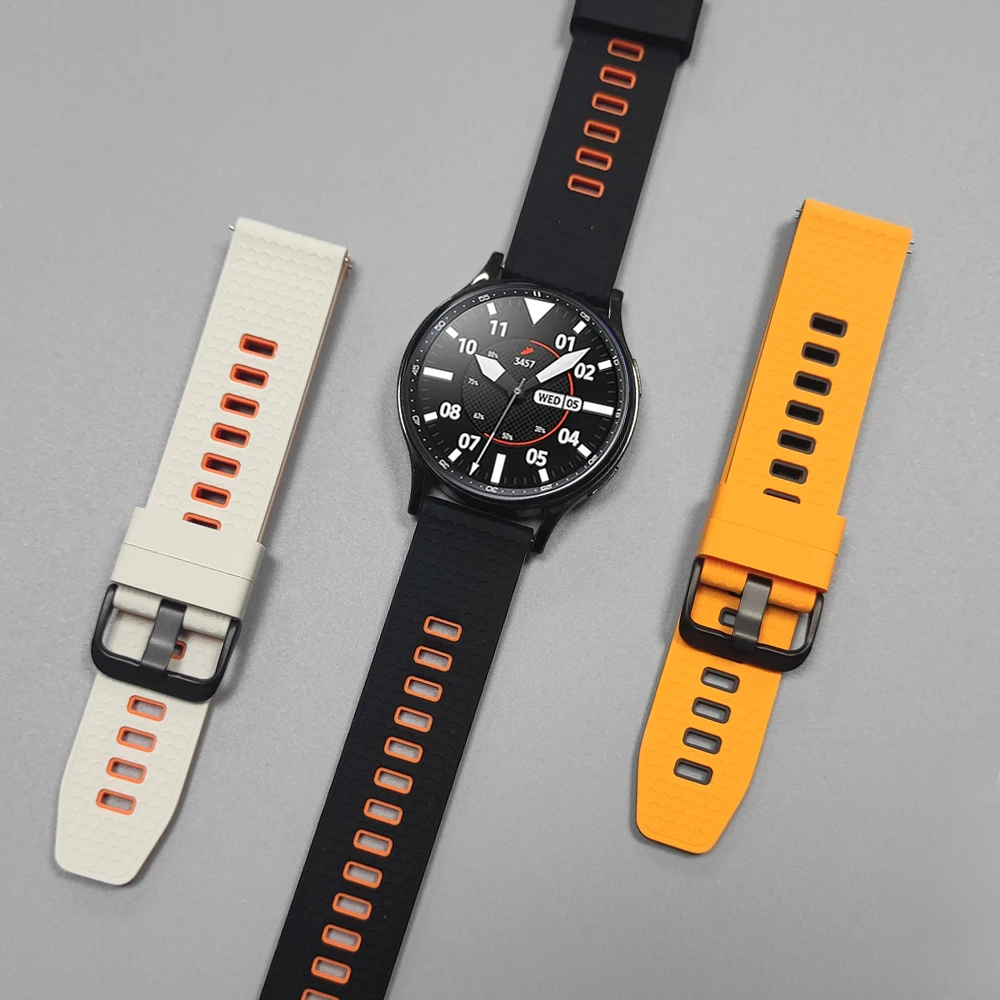 22Mm Sport Silicone…