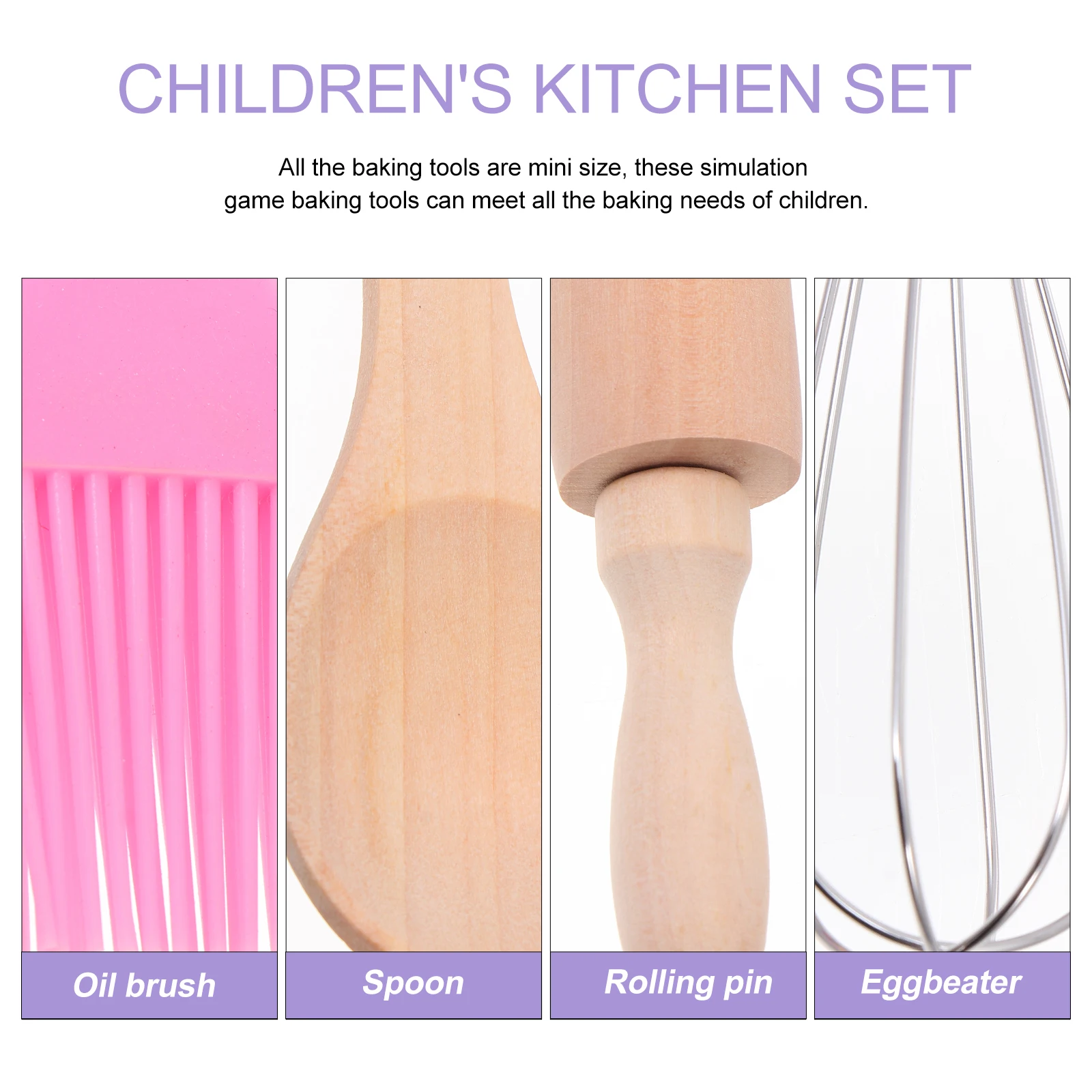 1 ensemble 1 ensemble d'outils de cuisson pour enfants tablier dinosaure ustensiles de cuisine pour enfants semblant jouer moules à gâteaux ustensiles de cuisson jouets ensemble d'ustensiles de cuisine pour
