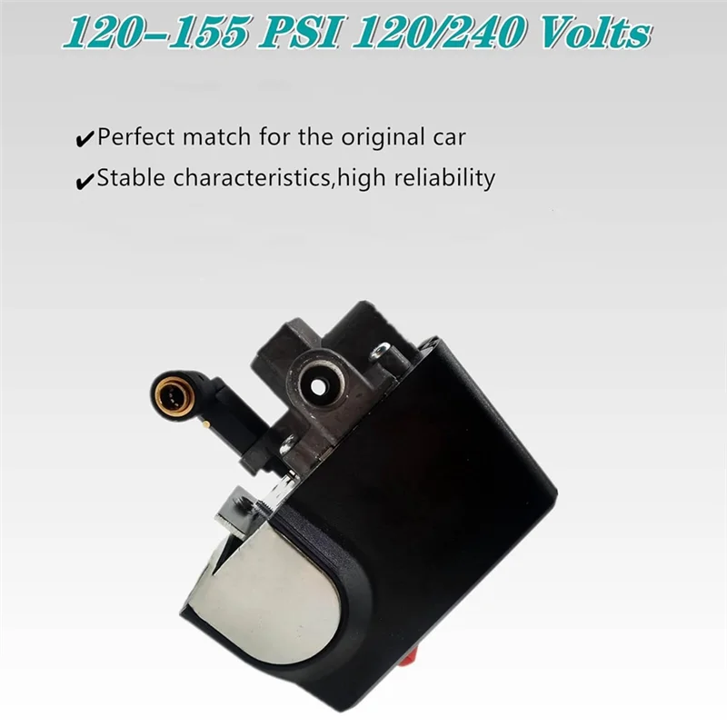 

Upgraded Pressure Switch Replace For Condor MDR 11/11 EA, 26 AMPS 120-155 PSI 120/240 Volts 1 PCS-ABRO