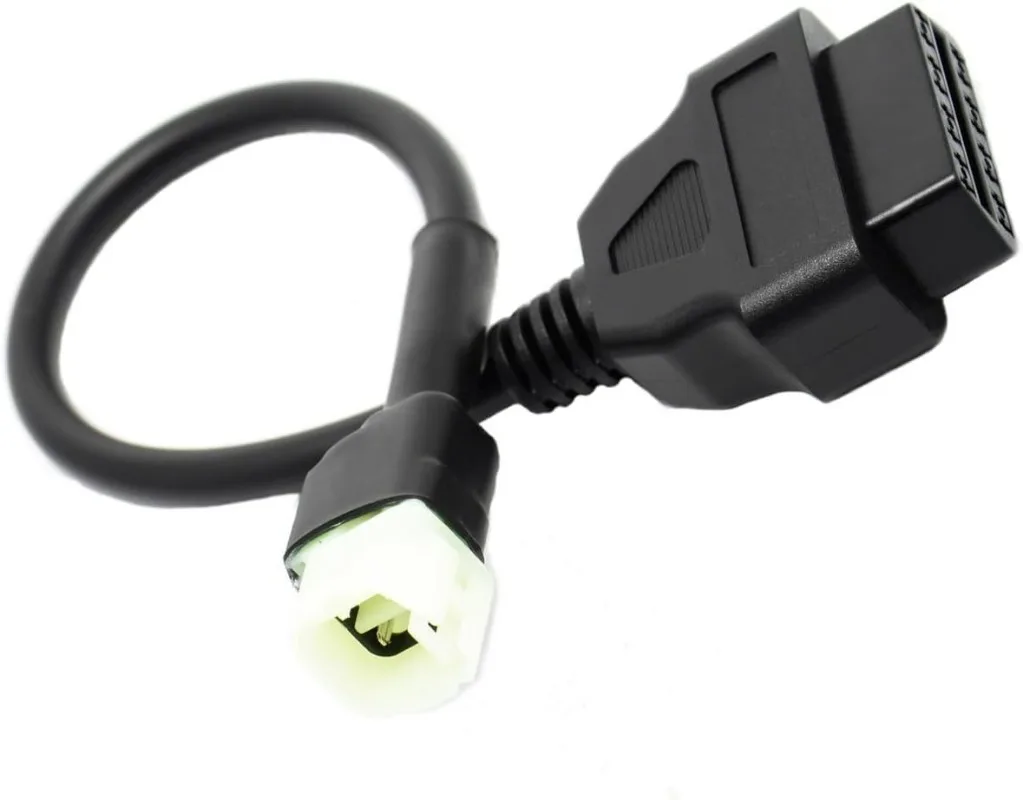 

Адаптер-коннектор для диагностики с 4-контактным разъемом на OBD2, подходит для Honda