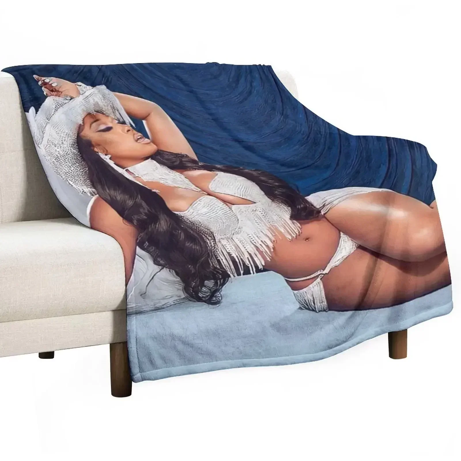 Best Design Personaliz For Phone Cases, Masks, Etc. Throw Blanket Warm Accent Blanket for Living Room Decoration