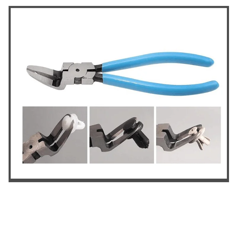 Car Clip Alicadores de Combustível Filtros Buckle Clamp Mangueira Tubo Remoção Caliper Fits Rebites Auto Manutenção Ferramentas Guarnição