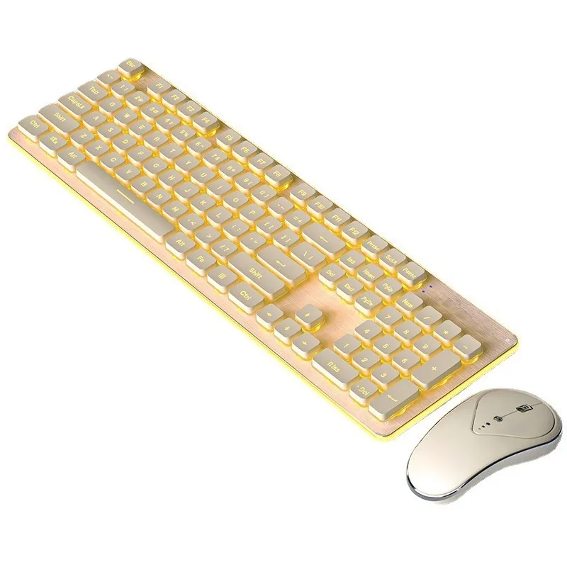 K8 Wired Keyboard, Wireless Office Game E-sports Mechanical Feel