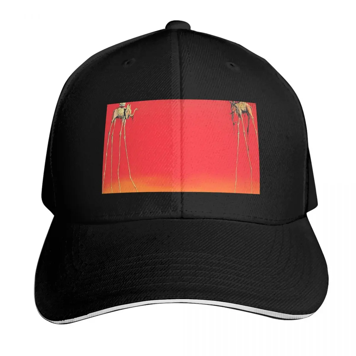 Salvador Dali The Elephants 1948 Baseball Cap Cosplay Anime luxury caps Horse Hat Women's Men's