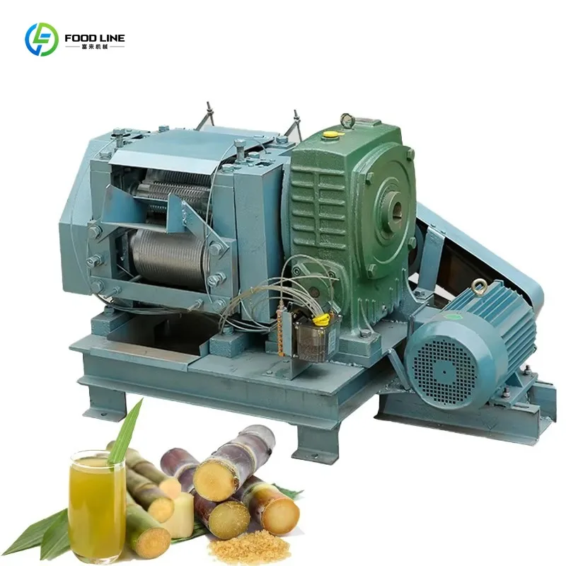Customized 380V Industrial Grade Sugarcane Juice Extractor Heavy Duty Automatic 1-5T/H Output For Beverage Processing Plant