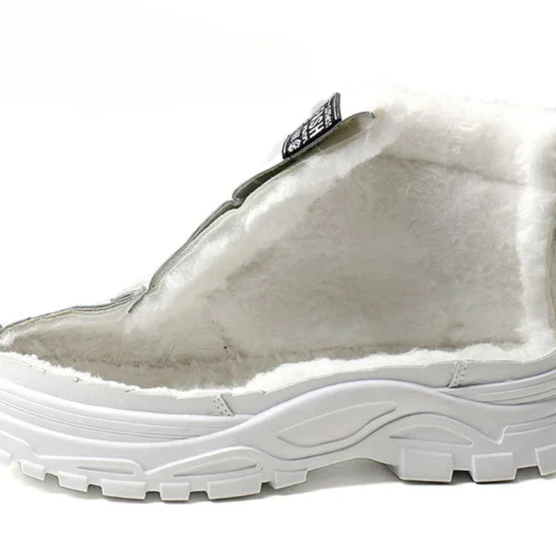 Winter Snow Boots for Women Casual High-top Shoes Warm Womens Sneakers Platform Ankle Boots Plus Size 45 Zapatillas De Mujer New image 6
