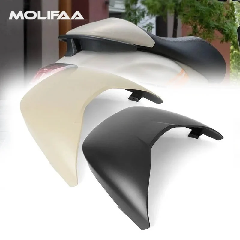 

for Vespa GTS GTV 300 Motorcycle ABS Plastic Hump Rear Seat Cushion Cover Decoration Shell Protection Guard Accessories