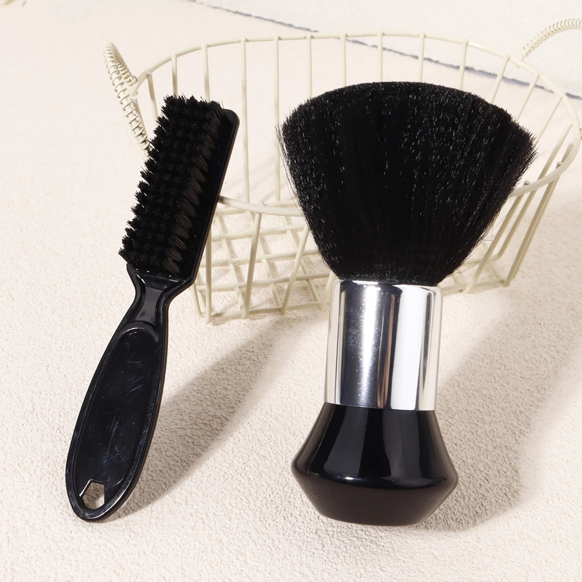 

Neck dust removal brush, cleaning brush, hair styling tool, professional barber neck brush, special for real hair wigs