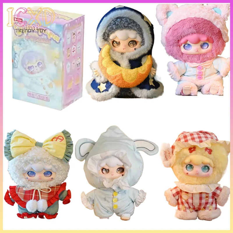 

Пижама Kimipapa, 400% виниловая плюшевая слепая коробка, милый мультяшный компаньон, спальная кукла, изысканное украшение, сюрприз, загадочная коробка, подарок