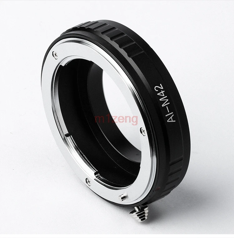 AI-M42 adapter ring for nikon AI AI-S F mount lens to m42 Screw mount Zeiss Pentax Mamiya camera