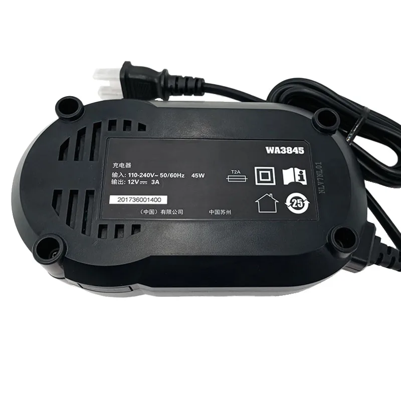 WA3846 Li-ion Battery Charger For Worx 12V WU128 WU151 WU127 WA3854 WA3855 WX382 WA3845 WA3509 WU280 WX540 WA3503 WA3504 WA3505