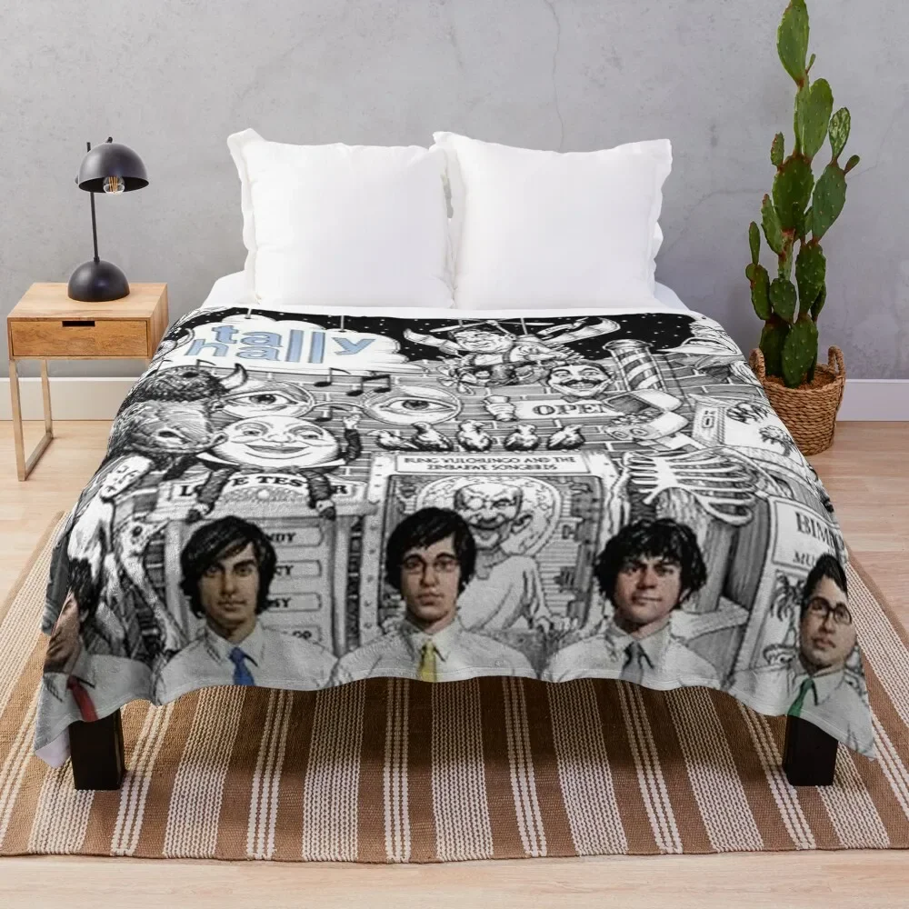 

tally hall Throw Blanket Multi Use Warm Blanket for Living Room Bedroom
