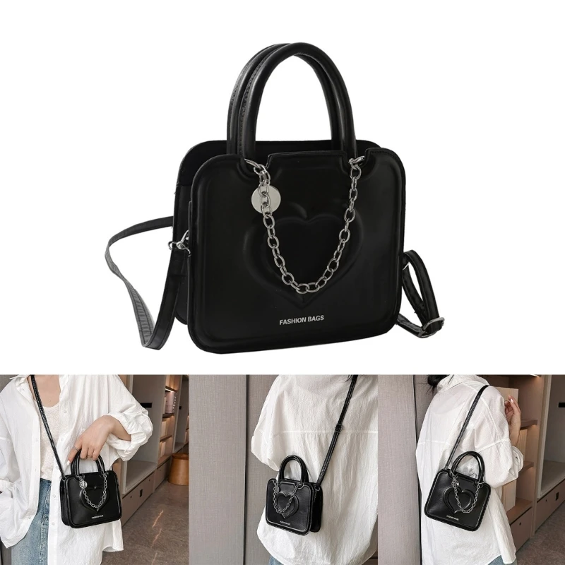 Umhängetasche Damen Umhängetasche Handtasche Handtasche Abnehmbarer verstellbarer Riemen E74B