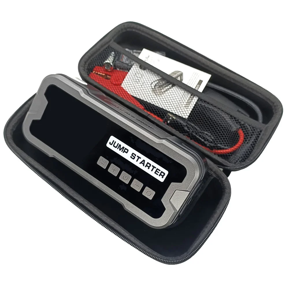 

l # 2024 Popular 4 In 1 Functions Portable Car High Power Jump Starter Battery Pack With Air Compressor