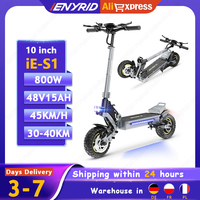 iE-S1 Electric Skateboard 800W Motor 48V15Ah Smart LCD Display Electric Scooters Adults 10-inch Air Off-road Tire City E-scooter