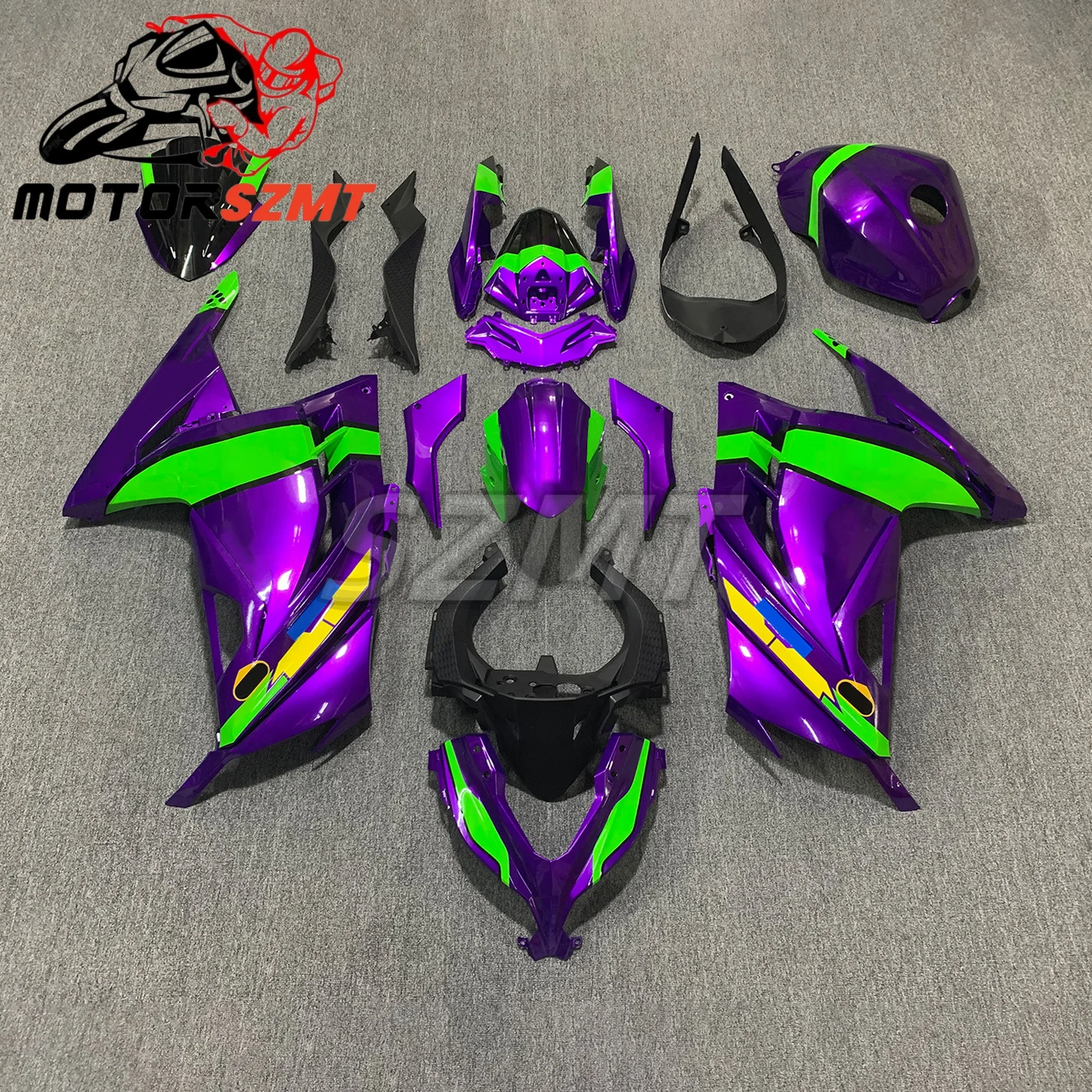 

For Kawasaki Ninja300 2013-2017 Fairing kit Motorcycle Bodywork fairing Full fairing kit ABS Injection