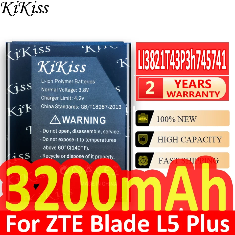 

LI3821T43P3h 745741 Литий-ионный аккумулятор для ZTE Blade L5 Plus c370
