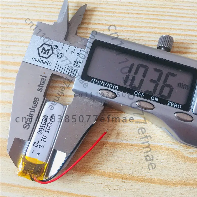 301030 301033 Polymer Battery Miniature Wireless QCY FOR Jack J02 Bluetooth Headset Universal Battery