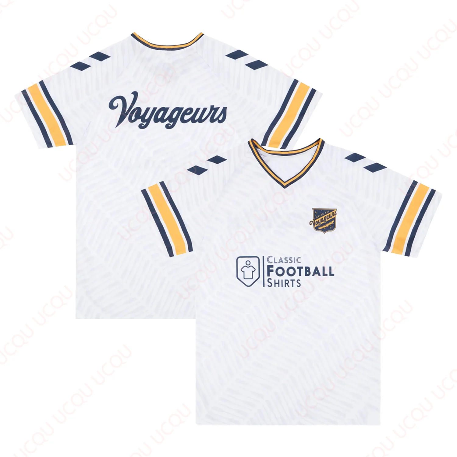 

2021 Green Bay Voyageurs Away Jersey Outdoor Quick Dry Jersey Summer Classic Tee Adults and children Loose Exercise Jersey