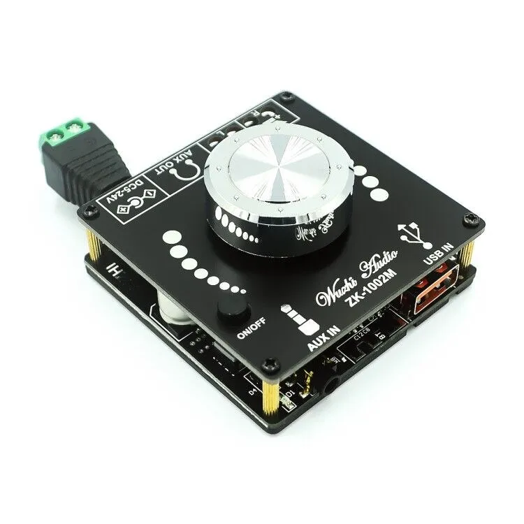 Stereo 2.0 Mini Audio untuk Bluetooth, modul papan amplifier digital banyak input 100W * 2 50W * 2