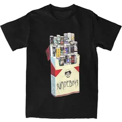 Awesome Vintage Suicideboys Cigarette Album T Shirt Men Women Pure Cotton Tees Shirt New Arrival Clothing New Men's T-shirt