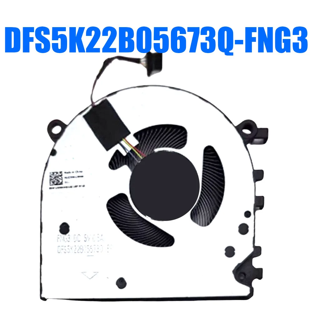 DFS5K22B05673Q-FNG3 DFS5K22115572Q-FNG2 Laptop CPU+GPU Fan