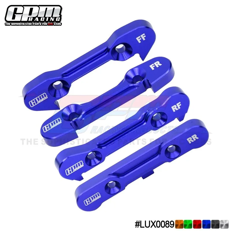 GPM upgrade part LOSI 1/6 8IGHT-X Lasernnut 1/8 8XE 8XTE aluminum 7075 front and rear lower arm code