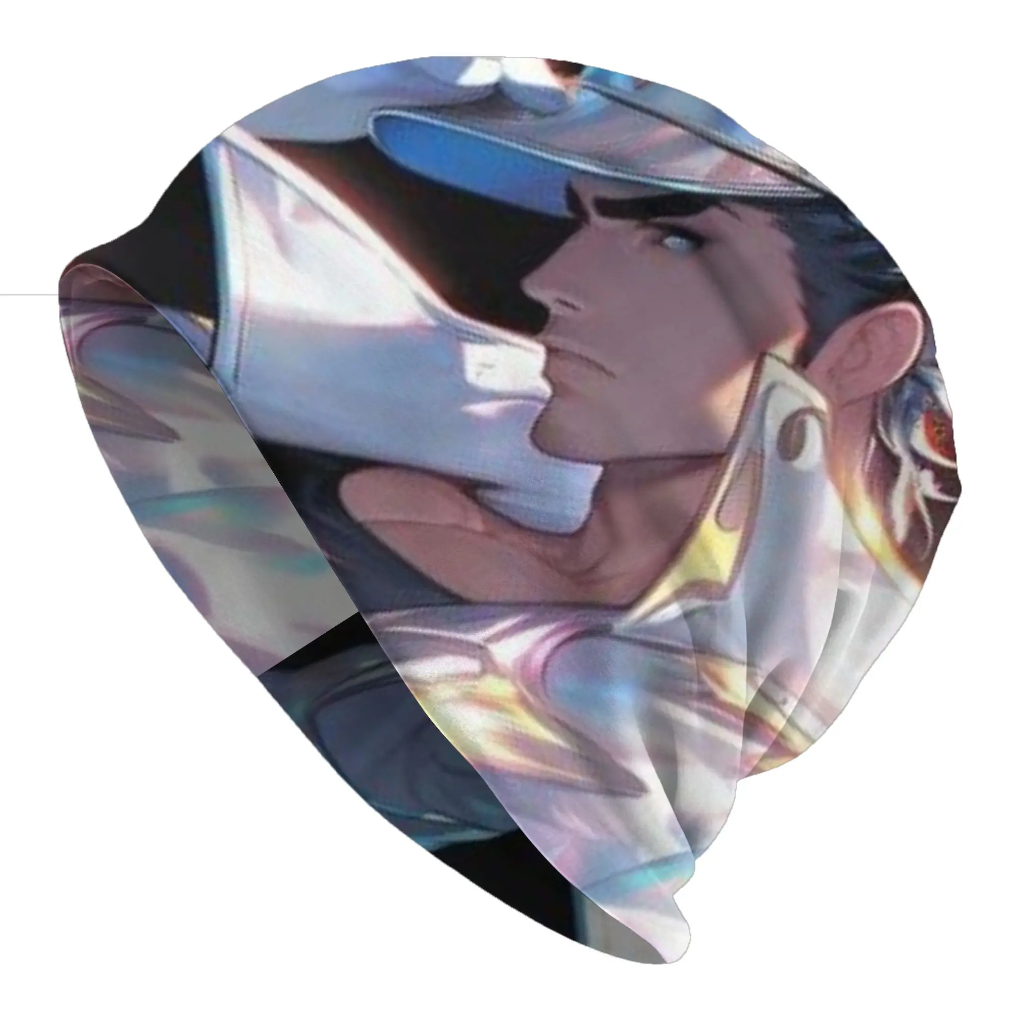 Bonnet Hats JoJo's Bizarre Adventure Men Women's Thin Hat Jotaro Kujo (9) Autumn Spring Cap Design Skullies Beanies Caps