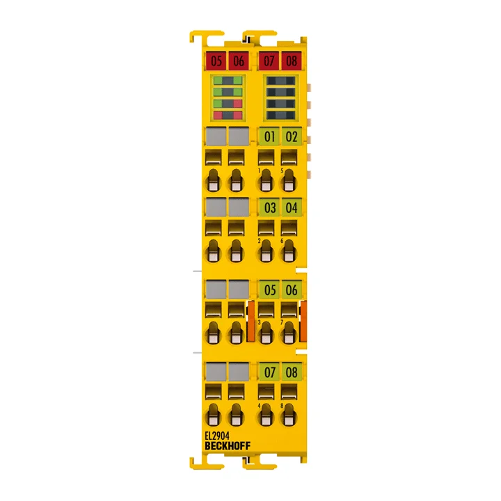 El2904 Ethercat Terminal 4-kanaals Digitale Uitgang 24 V Dc 0.5 Een Twinsafe Module